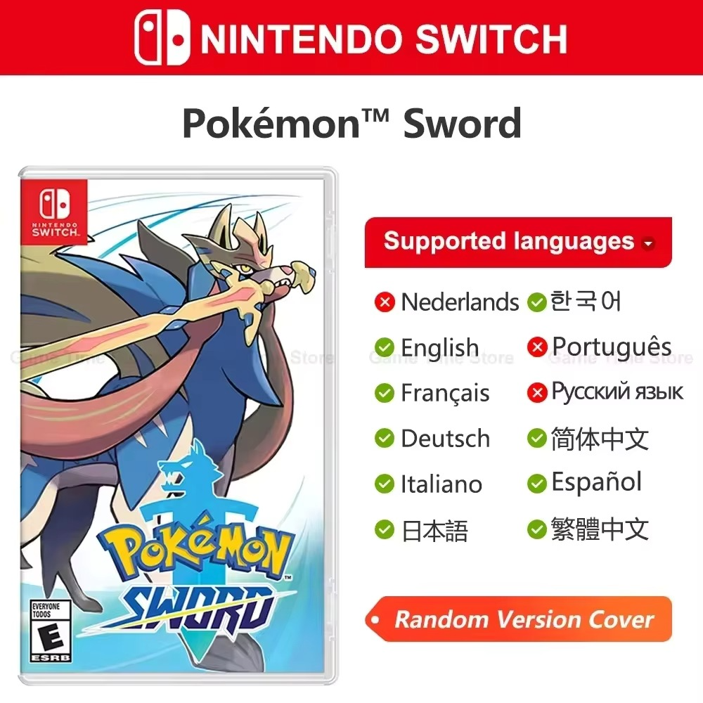 Pokémon Nintendo Switch Game Pokemon Pearl Diamond Sword Shield Pokémon Arceus Scarlet Violet Pikachu Lets Go Physical Game Card