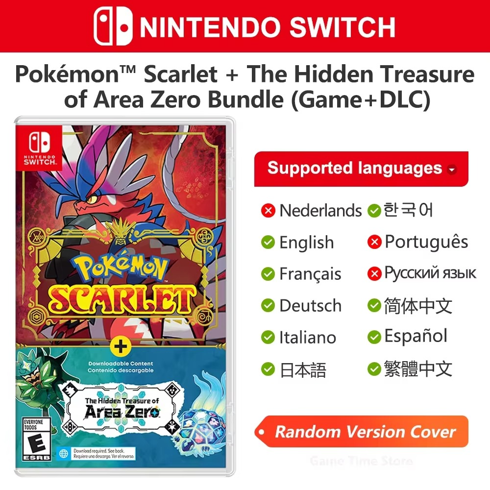 Pokémon Nintendo Switch Game Pokemon Pearl Diamond Sword Shield Pokémon Arceus Scarlet Violet Pikachu Lets Go Physical Game Card