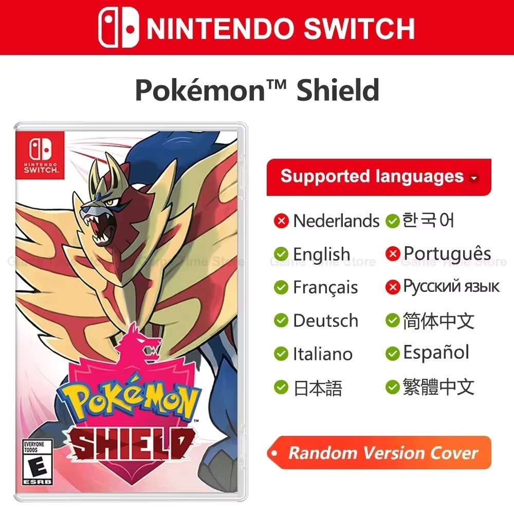 Pokémon Nintendo Switch Game Pokemon Pearl Diamond Sword Shield Pokémon Arceus Scarlet Violet Pikachu Lets Go Physical Game Card