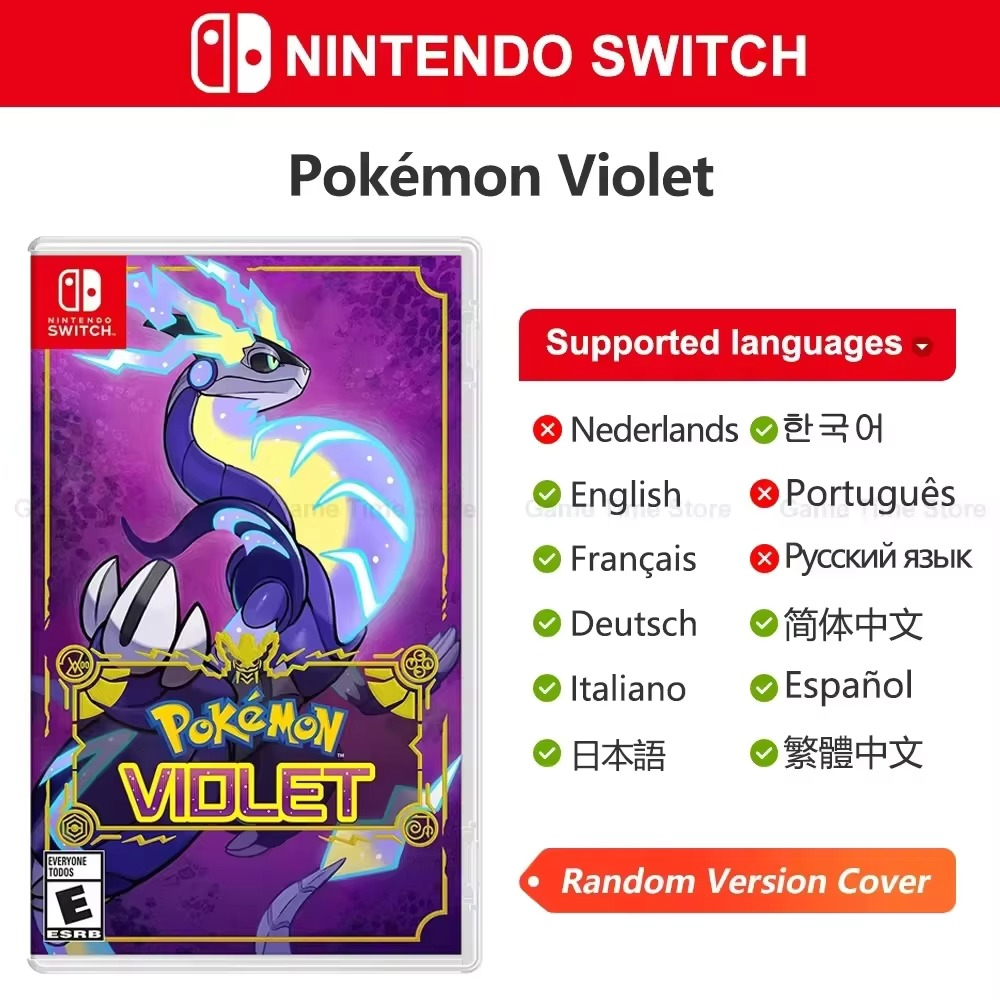 Pokémon Nintendo Switch Game Pokemon Pearl Diamond Sword Shield Pokémon Arceus Scarlet Violet Pikachu Lets Go Physical Game Card