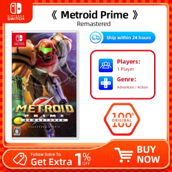 Nintendo Switch - Metroid Prime™ Remastered - Games Physical Cartridge