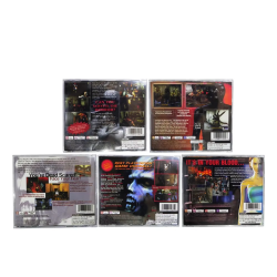 PS1 Residentevil Series NTSC-U With Full Manual Disc Copy Game Unlock Console Station1 Retro Optical Driver Video Game Parts