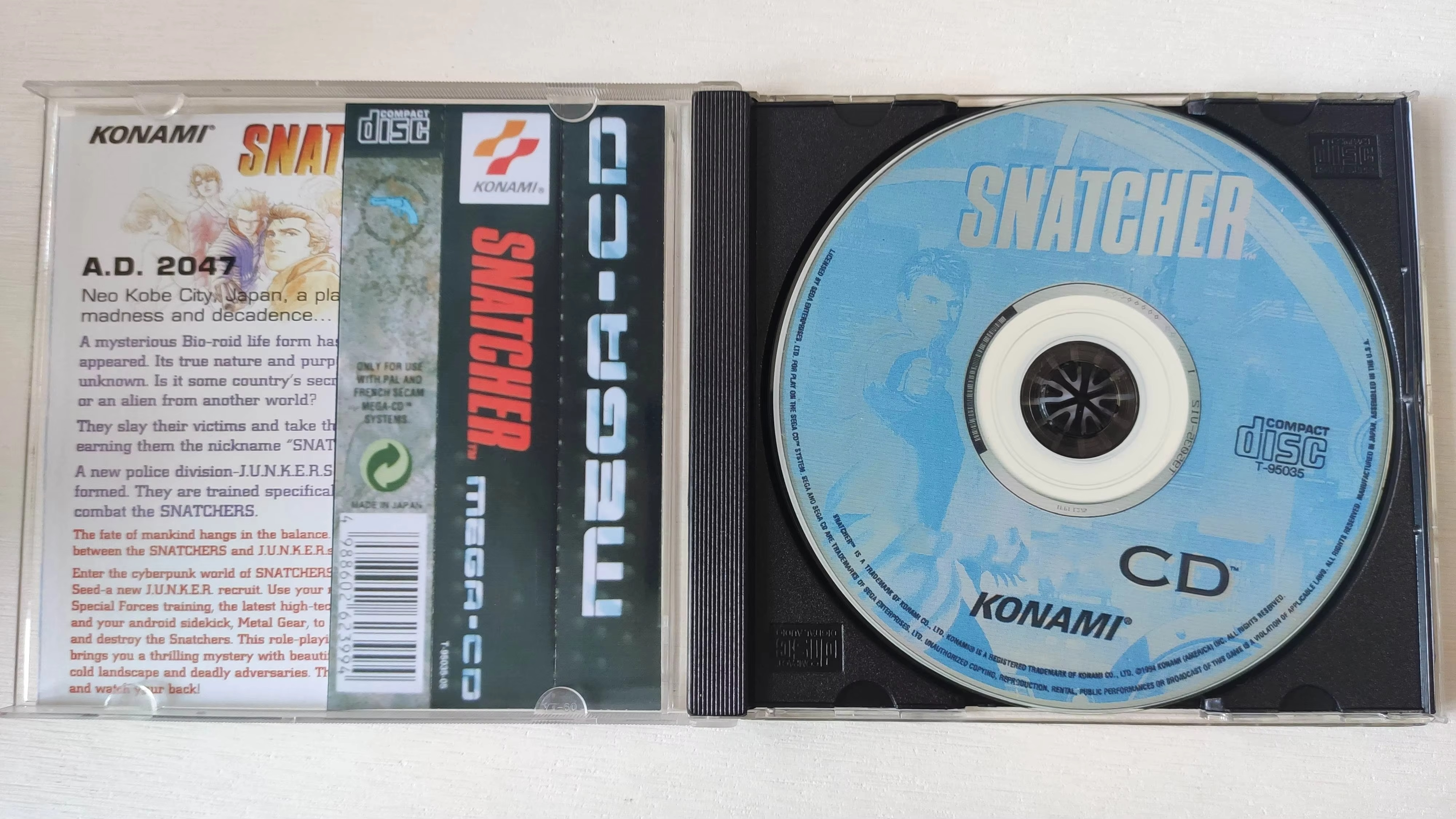 Mega CD Copy Disc Snatcher Game Unlock Console Megasega Retro Optical Driver Retro Video Game Machine Parts