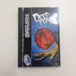 Saturn Copy Disc Game Deep Fear With Manual Unlock SS Console Game Optical Drive Retro Video Direct Reading Game