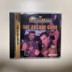 Saturn Copy Disc Game WWF WrestleMania The Arcade Game WWF Unlock SS Console Game Optical Drive Retro Video Direct Reading Game