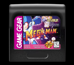 8bit game GAME GEAR cartridge : MEGA MAN ( USA English Version!!