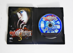 PS2 Clock Tower 3 With Manual Copy Disc Game Black Bottom Unlock Console Station 2 Retro Optical Driver Video Game Parts