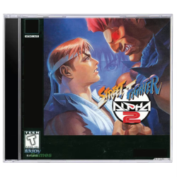 PS1 Street Fighter Alpha 2 With Manual Disc Copy Game Unlock Console Station1 Retro Optical Driver Video Game Parts