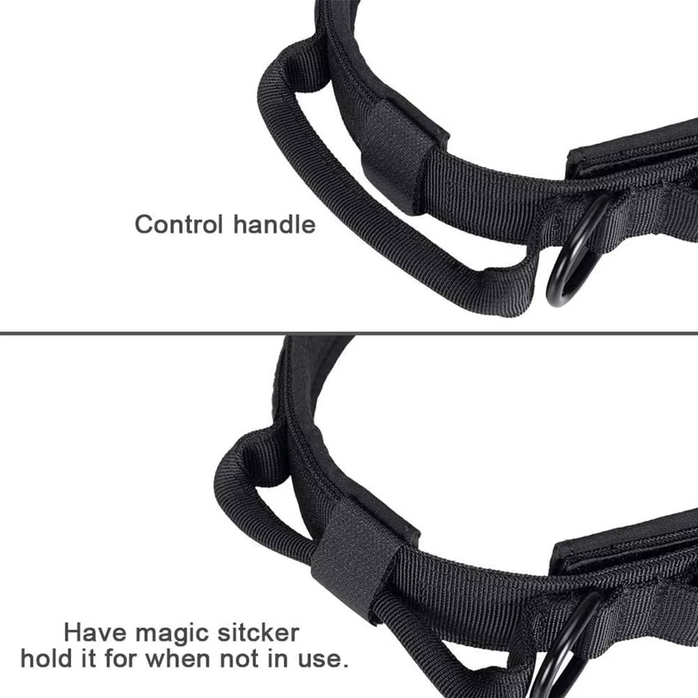 Dog Collar Durable Tactical Leash Set Adjustable Military Pet Collar Leash Medium Large Dog German Shepherd Training Accessories