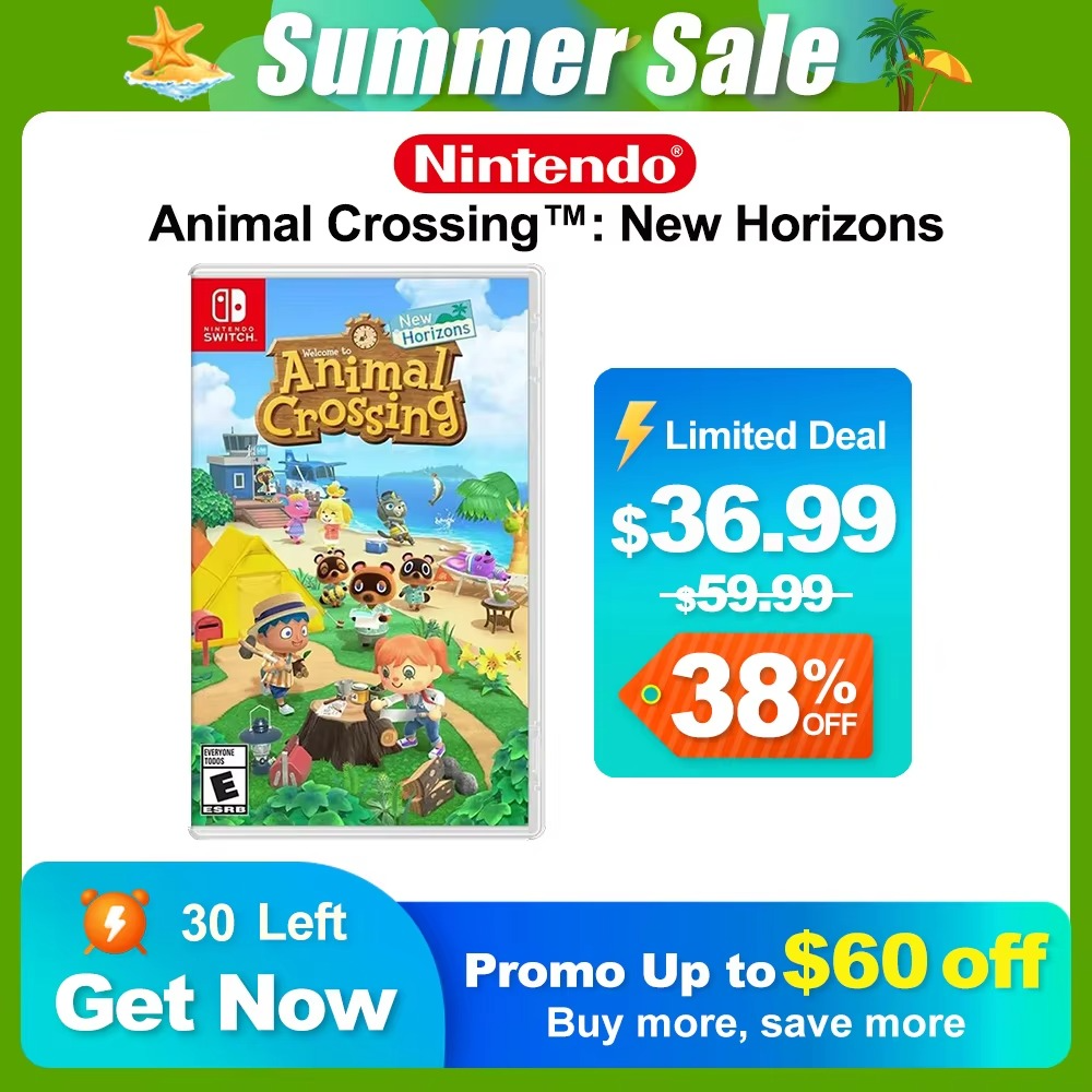 Animal Crossing New Horizons Nintendo Switch Game Deals 100% Official Original Physical Game Card for Switch Game Console