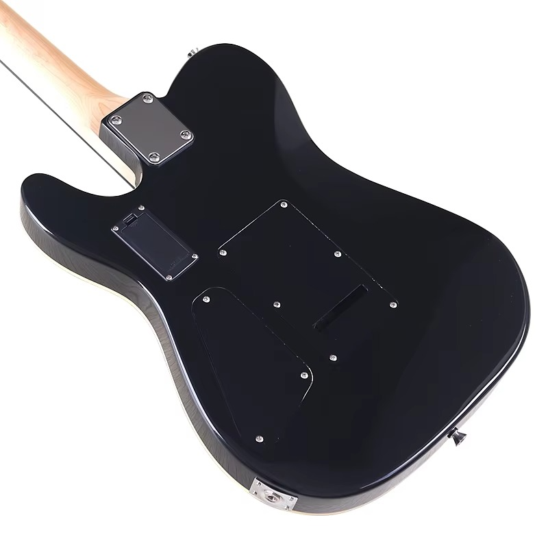 Thin Body 6 String Silent Acoustic Guitar 39 Inch Silence Electric Folk Guitar Solid Wood Top High Gloss Solid Okoume Wood