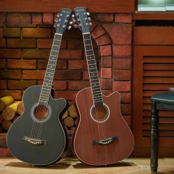 Beginner's 38-inch Acoustic Classical Guitar Adults Performance Accompaniment Musical Instruments Rosewood Practice Guitar