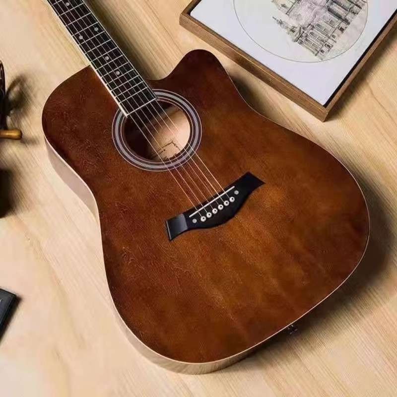 Beginner's 38-inch Acoustic Classical Guitar Adults Performance Accompaniment Musical Instruments Rosewood Practice Guitar
