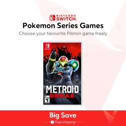 Metroid Dread Nintendo Switch Game Deals 100% Original Physical Game Card Adventure Genre for Nintendo Switch Game Console
