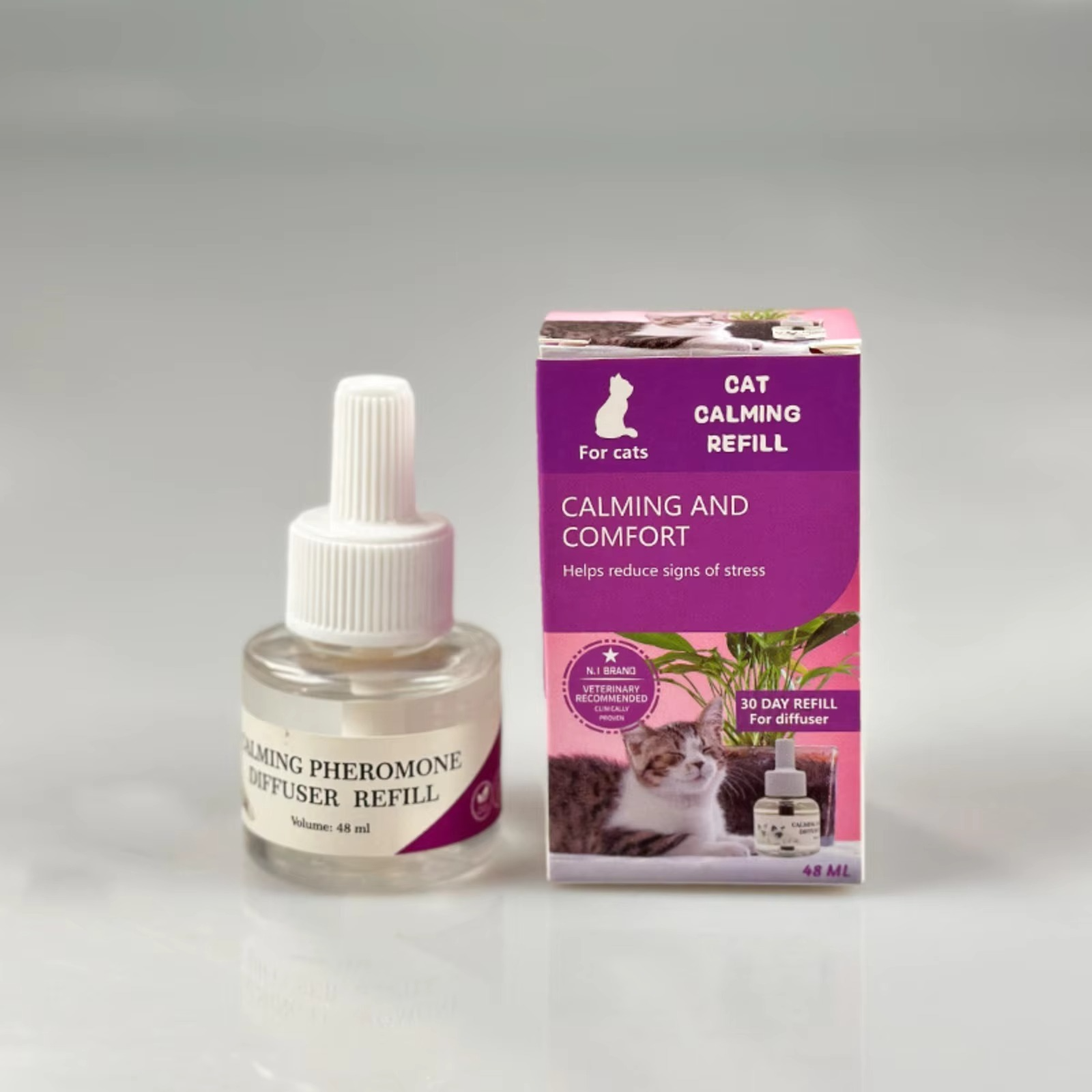 48ML Pheromone Diffuser For Cats Calming Spray For Calm Relaxing Home cat