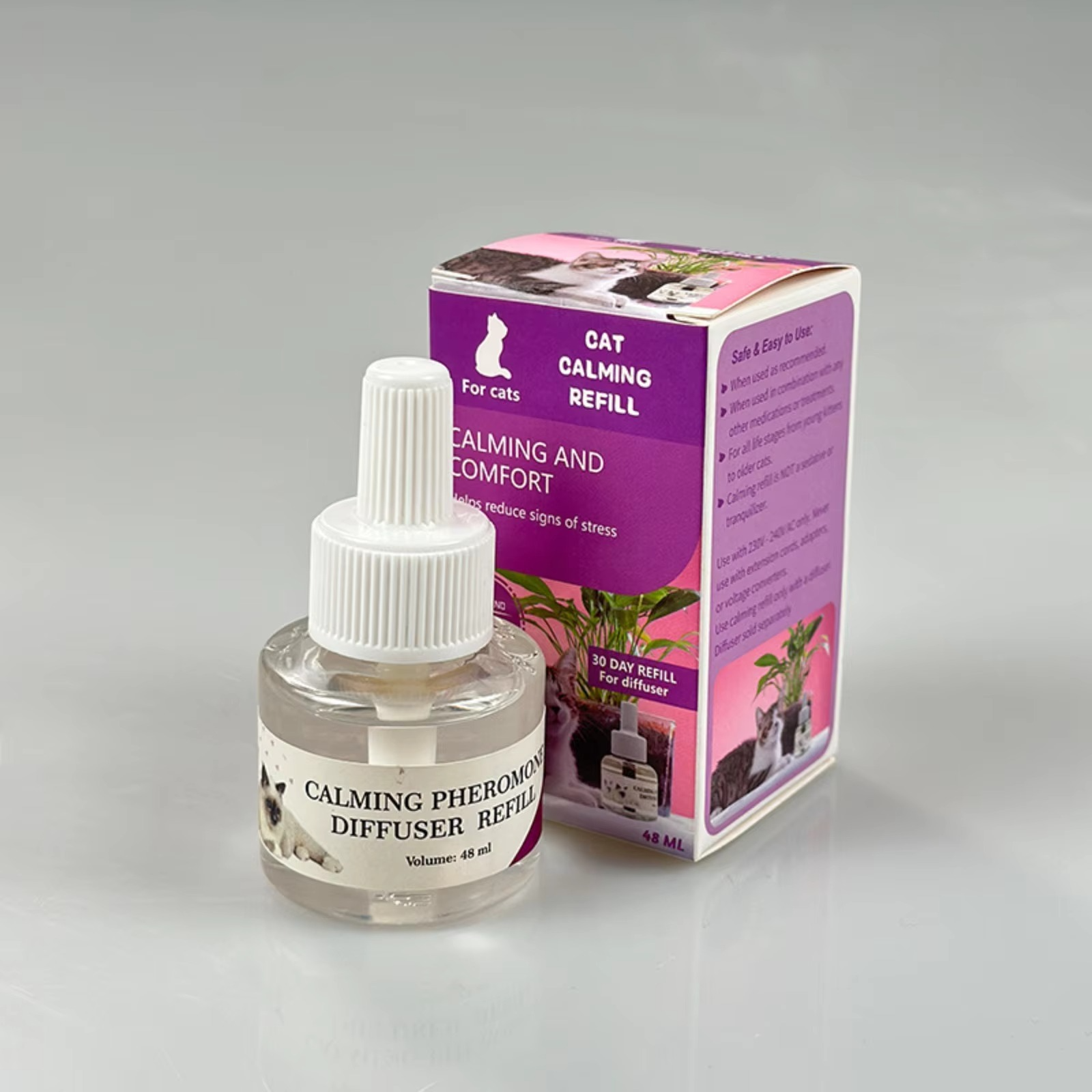 48ML Pheromone Diffuser For Cats Calming Spray For Calm Relaxing Home cat