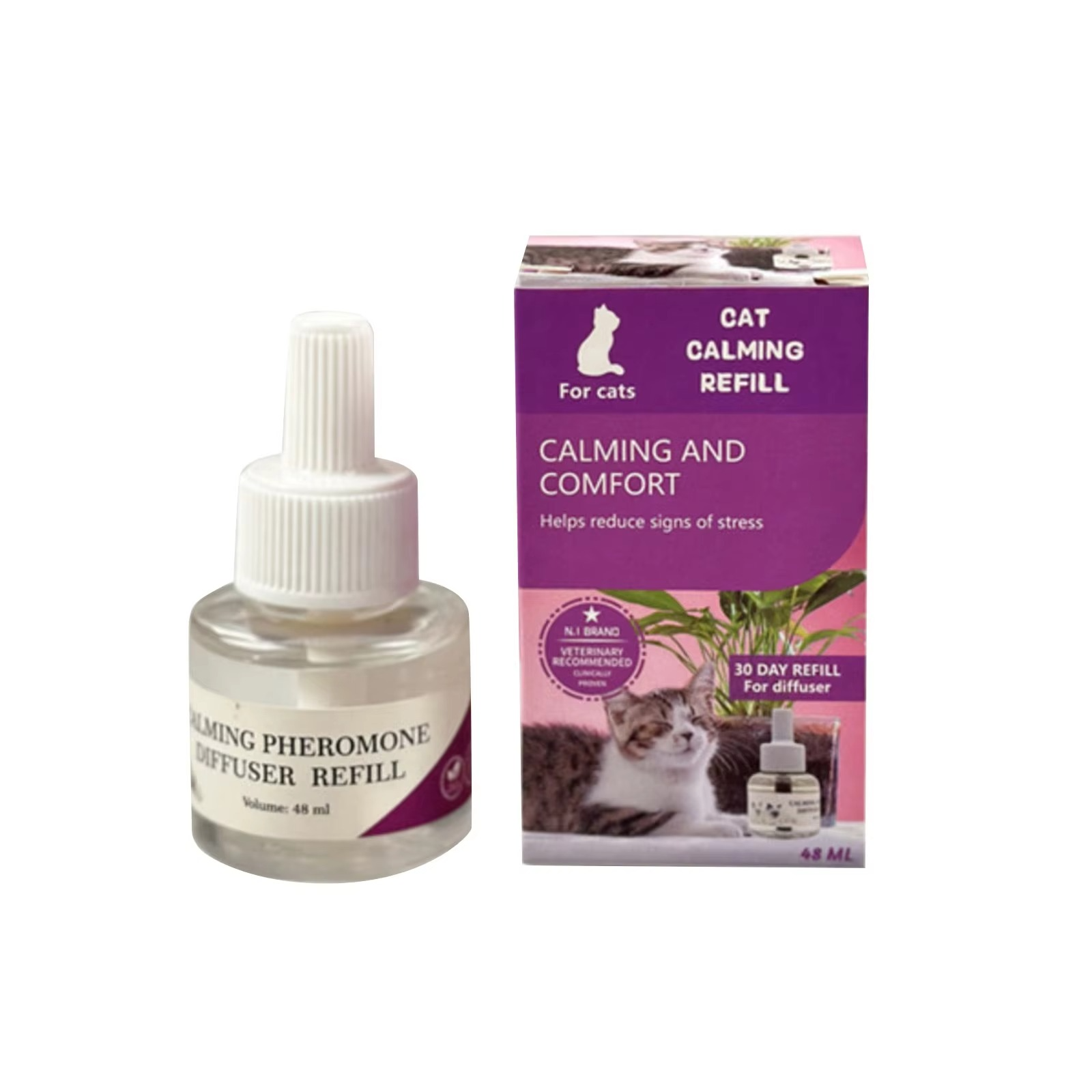 48ML Pheromone Diffuser For Cats Calming Spray For Calm Relaxing Home cat
