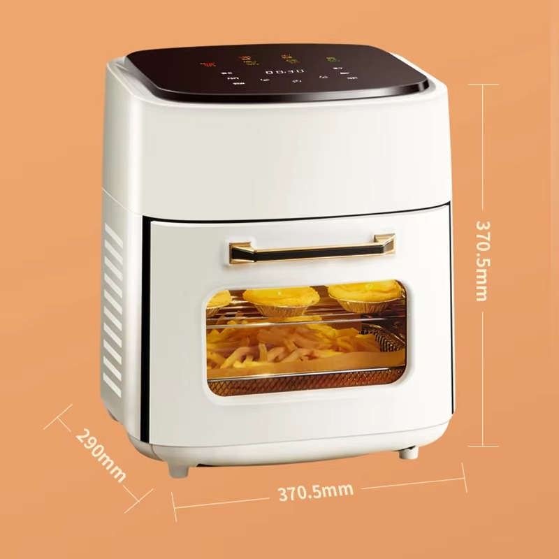 15L Multi-functional Large-capacity Electric Fryer Automatic Visual Intelligent Electric Oven Three-dimensional Surround Heating