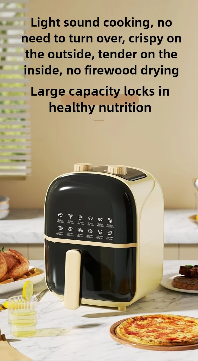 220V 8.5L Air Fryer Automatic Electric Oven No Turning Over New Large-capacity Multi-function Intelligent Oil-free Integration