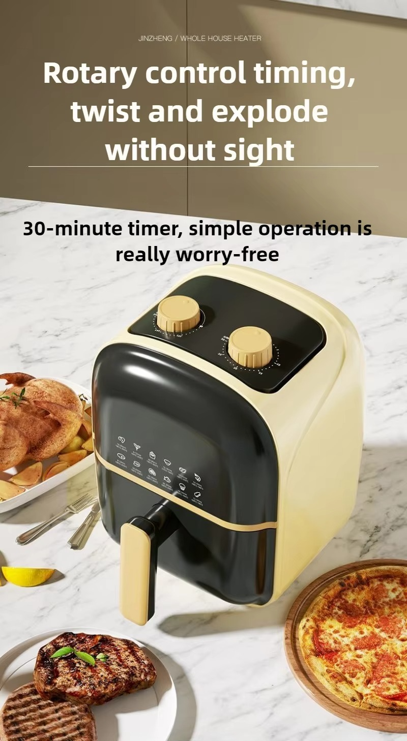 220V 8.5L Air Fryer Automatic Electric Oven No Turning Over New Large-capacity Multi-function Intelligent Oil-free Integration