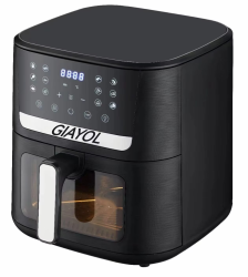 5Liter 6L 7L 8L 9L 10L 11L 12Litre Oil Free Fryer Electric Digital Rapid Air Fryer Stainless Steel Smart Visible air Fryer