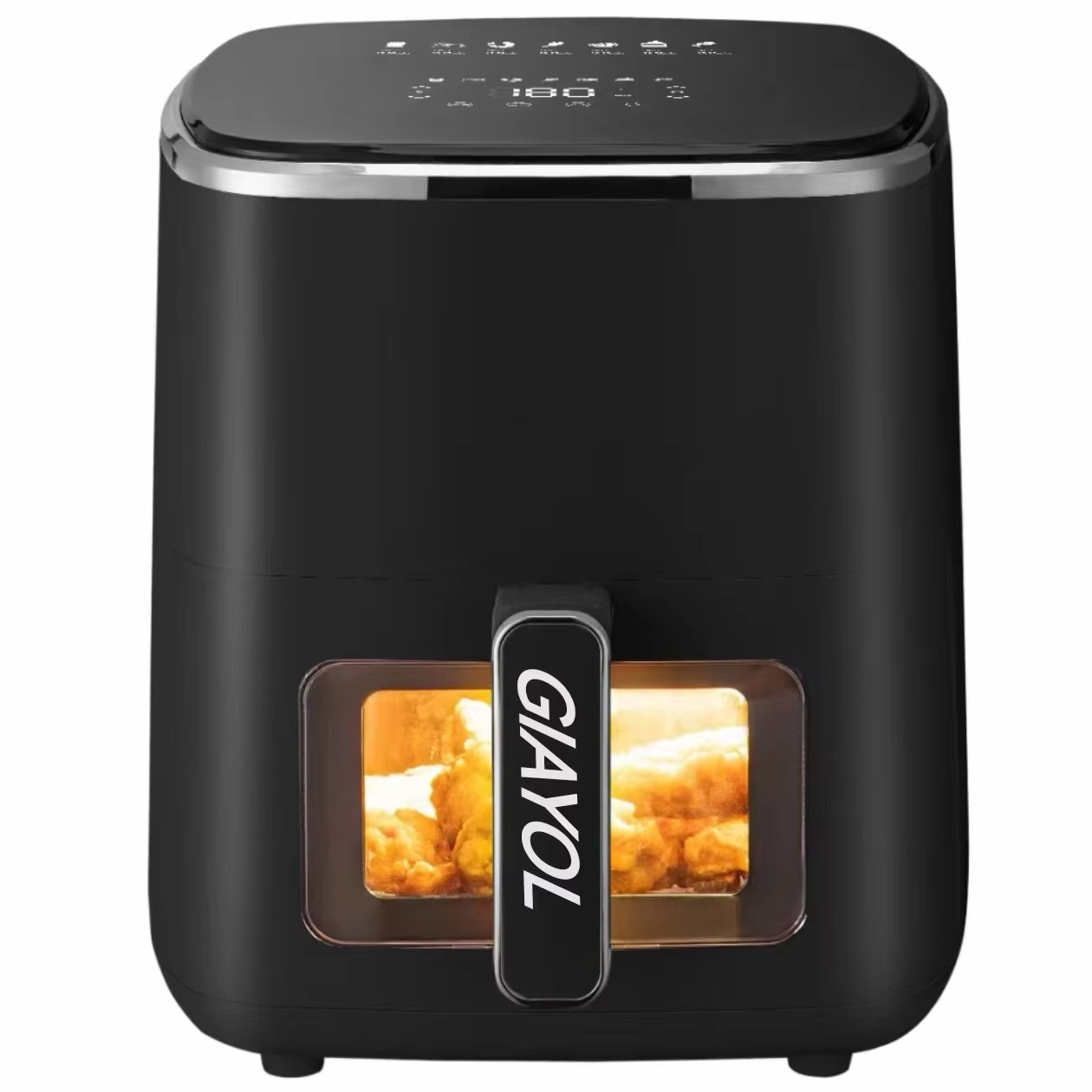 5Liter 6L 7L 8L 9L 10L 11L 12Litre Oil Free Fryer Electric Digital Rapid Air Fryer Stainless Steel Smart Visible air Fryer
