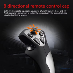 PXN-2113 Flight Joystick Vibration Game Flight Joystick USB Charging Cable Suitable for PC for Windows (2000/XP/7/8/VIST