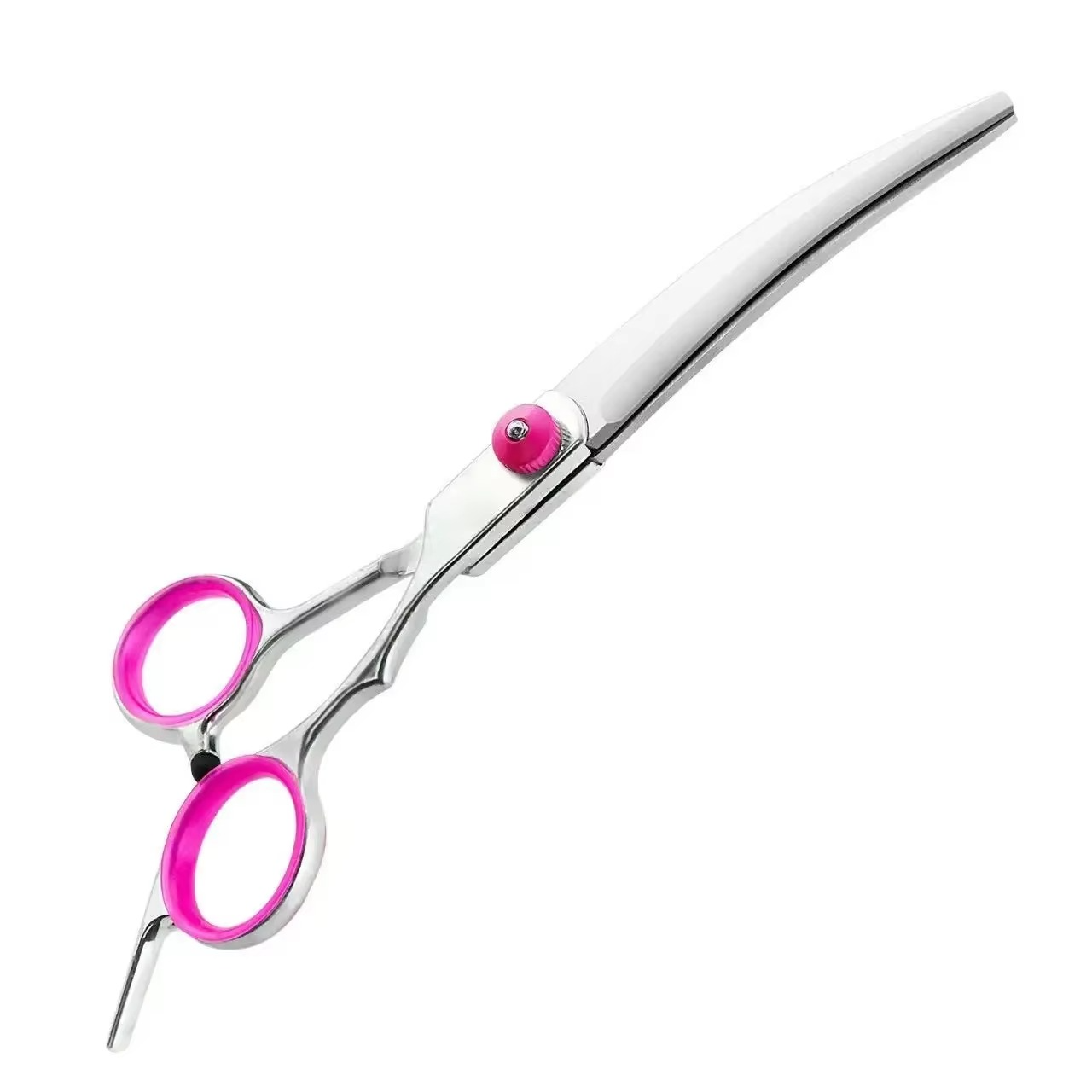 Dog Grooming Scissors Set With Safety Round Tips, Sharp And Durable Titanium Coated Professional Dog Grooming Kit For Dog Cat