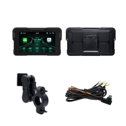 5 Inch Motorcycle Portable Navigation GPS Wireless Carplay Android Auto IP67 Waterproof Motorcycle Touch Screen Display