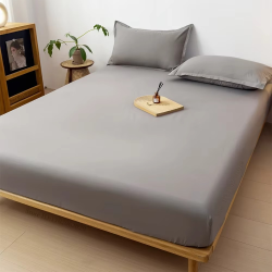 Bedspreads Cover Waterproof Fitted Bed Sheets Mattress Coverlets Elastic Band Protector Pads for Single/Double/King/Queen Bed