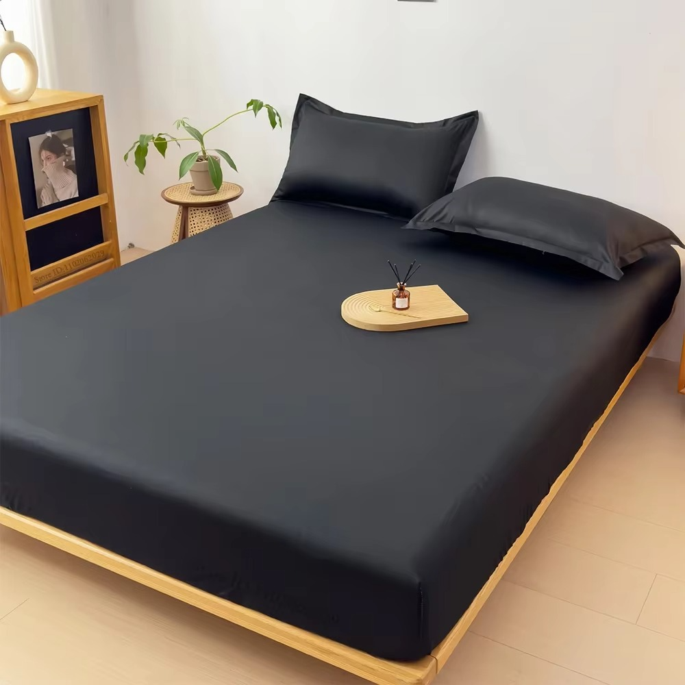 Bedspreads Cover Waterproof Fitted Bed Sheets Mattress Coverlets Elastic Band Protector Pads for Single/Double/King/Queen Bed