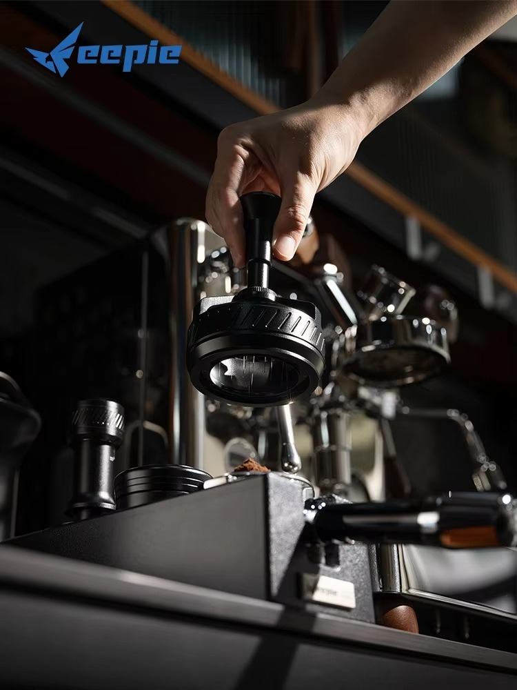 58mm Coffee Distributor WDT Tool Distribution Adjustable Espresso Stirrer Distributor Professional Depth Home Coffee Accessories