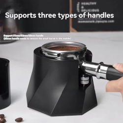 Coffee Tamper Holder For 51/53/58Mm Handle Height-Adjustable Organizer With Non-Slip Bottom For Cafe Shop Restaurant