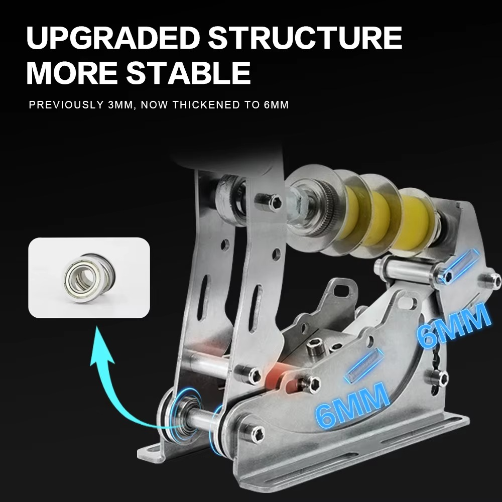 SIMJACK UT Pedals Sim Racing Pedals PC Racing Simulator Pressure Sensor Load Cell HE Hydraulic Pedal