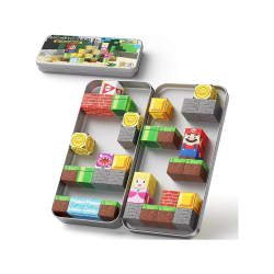 Mini Magnetic Blocks, Travel Magnet Building Blocks for Toddlers, 35 PCS Magnetic Building Toys with Portable Iron Box Magnetic