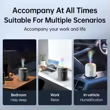 180ML Mini Air Humidifier USB Electric Aroma Diffuser: Enhance Your Space with Relaxing Aromatherapy