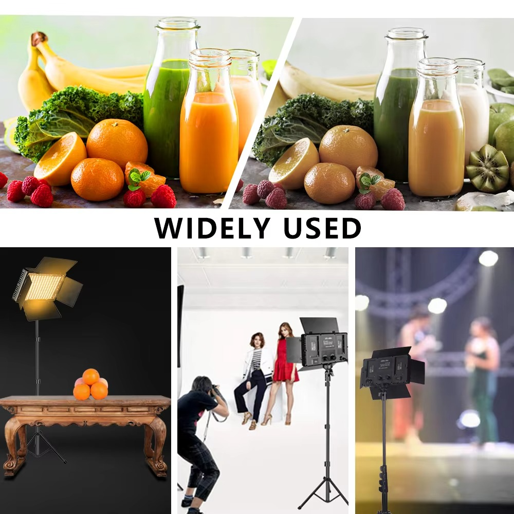 Nagnahz U800 LED Photo Studio Light for Tiktok Youbute Portable Video Recording Photography Panel Lamp