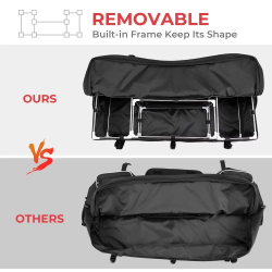 ATV Rear Rack Bag Package Storage Motorcycles Fuel Tank Bag Saddlebag For Yamaha 400 Compatible with Polaris 300 for Can Am