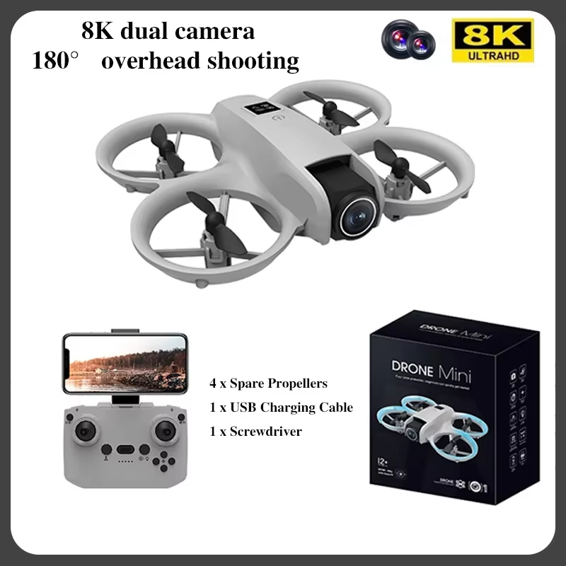 2025 NEW T3 Drone 8K HD 5G GPS Photography Remote Control Professional HD Aerial Aircraft HD Dual Camera Quadcopter Toy UAV Gift