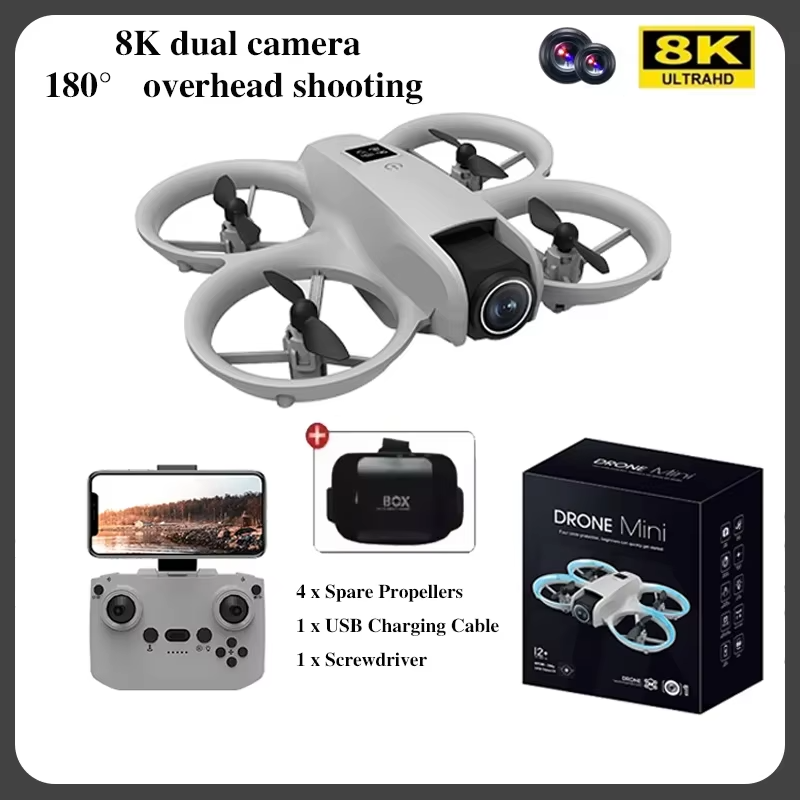 2025 NEW T3 Drone 8K HD 5G GPS Photography Remote Control Professional HD Aerial Aircraft HD Dual Camera Quadcopter Toy UAV Gift