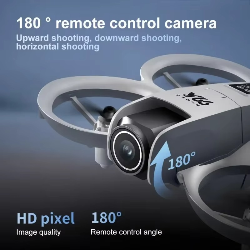 Xiaomi V66 Mini RC Aerial Drone 8K Professinal Wide Angle HD Dual Camera Intelligent Obstacle Avoidance Helicopter Drone Toy
