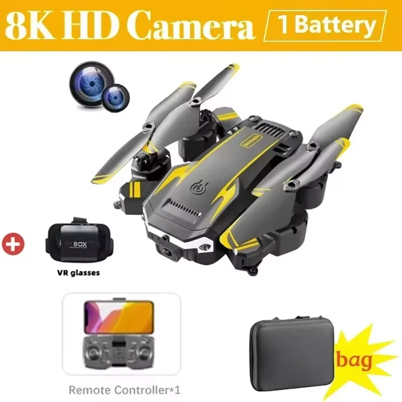 New G6 Drone 5G Profesional 8K HD Camera Optical flow Foldable Aerial Photography Drone Obstacle Avoidance Quadcopter Toys Gifts