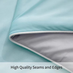 Air Condition Comforter for Summer Pure Color Ice Silk Cooling Blanket Lightweight and Smooth Twin/King Size Cold Quilt