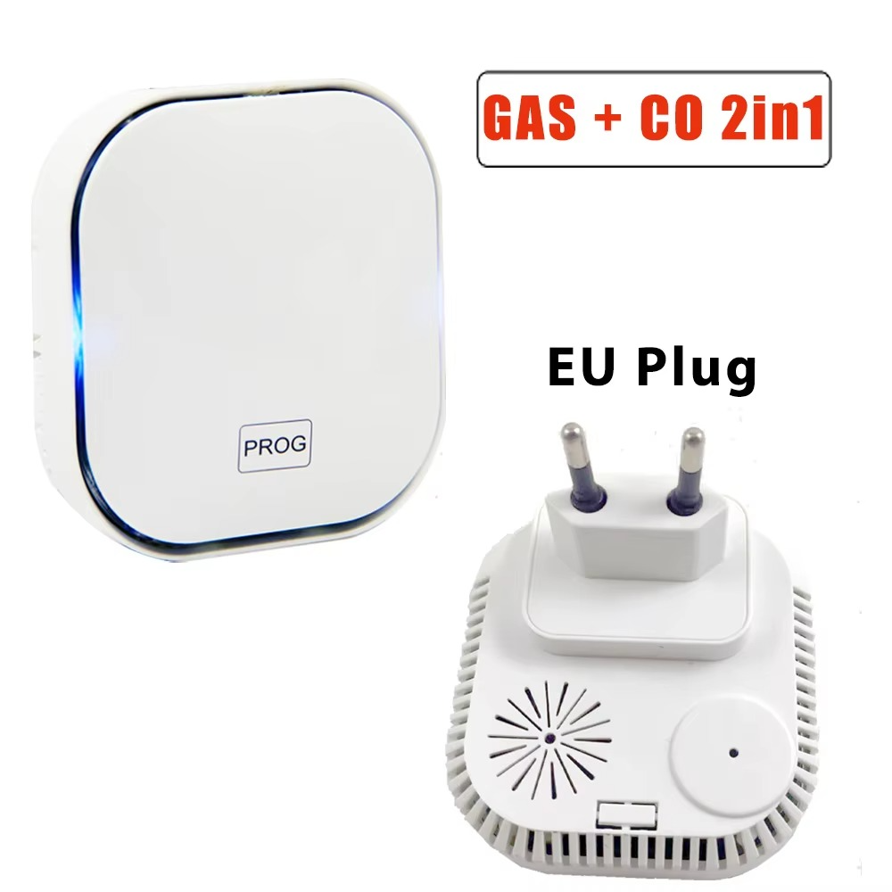 Tuya Smart Life Natural GAS CO Leak Carbon Monoxide Detector WIFI CH4 Methane Combustible Leakage Coal Home Alarm Sensor