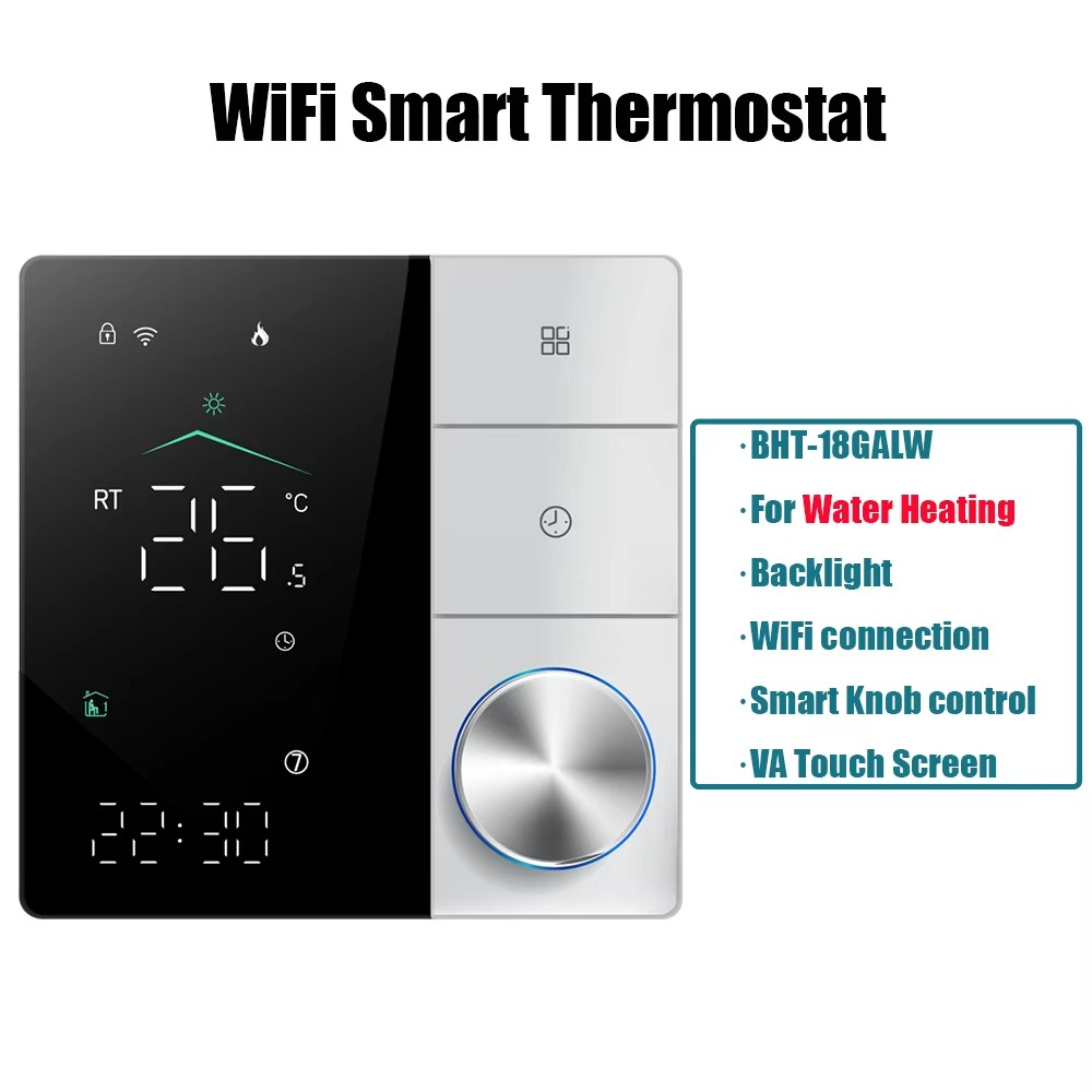WiFi Smart Home Thermostat Floor Heating Water Gas Boiler Electric Heating Thermostat Programmable Knob Temperature Controller