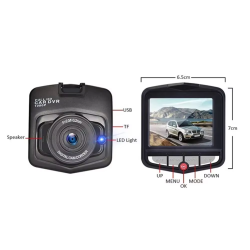 1080P HD Dash Cam, Car DVR Camera Recorder with Night Vision, G-Sensor, Loop Recording, Parking Monitor, Wide Angle Lens for Veh