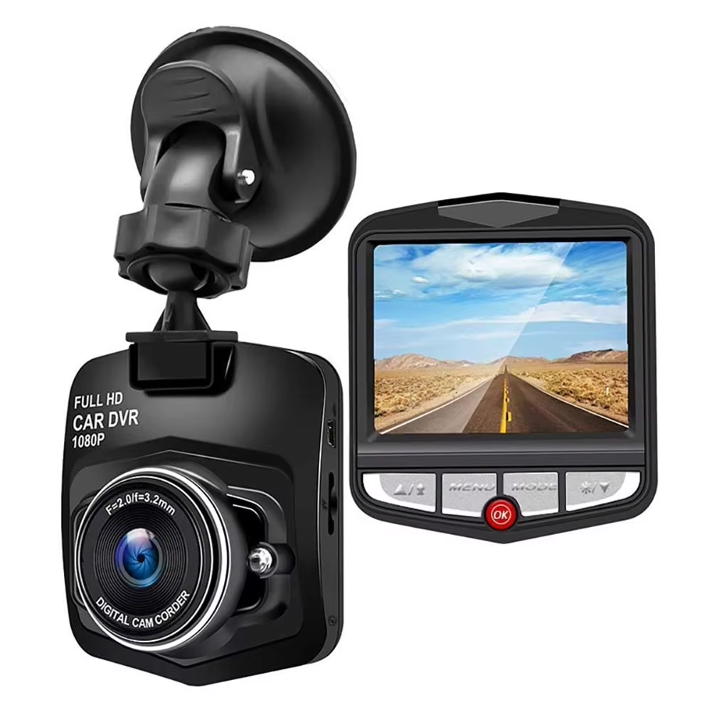 1080P HD Dash Cam, Car DVR Camera Recorder with Night Vision, G-Sensor, Loop Recording, Parking Monitor, Wide Angle Lens for Veh