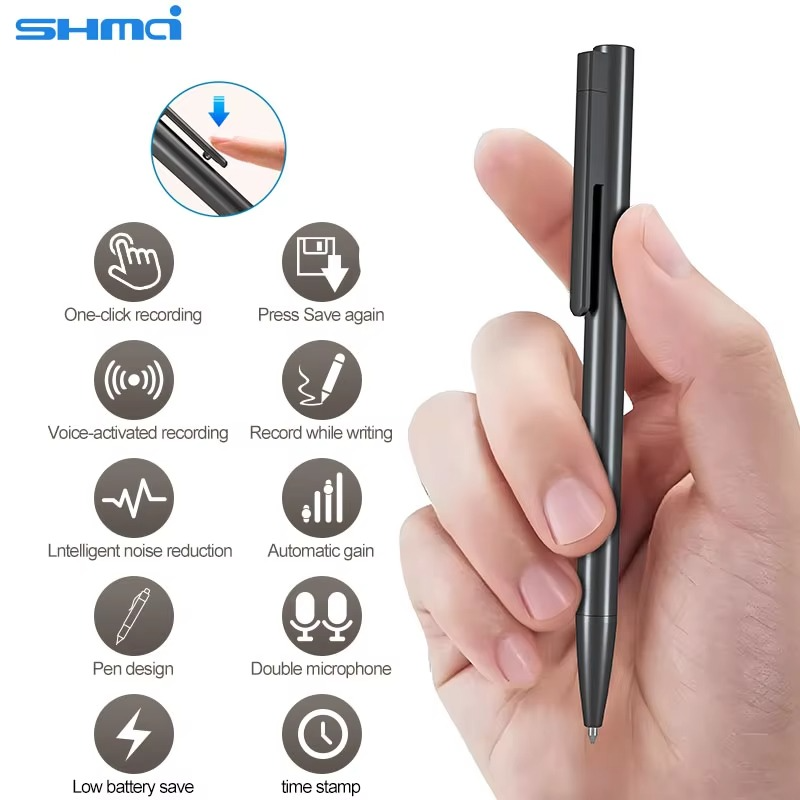 Professional Voice Recorder Portable Voice Recorder Voice Activated Audio Recorder Noise Canceling Recorder MP3 Player