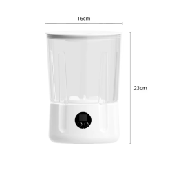 2L Mini Power Washer USB Charging 2 Speed Adjustment for Travel Socks Underwear Cordless Portable Clothes Washing Cups