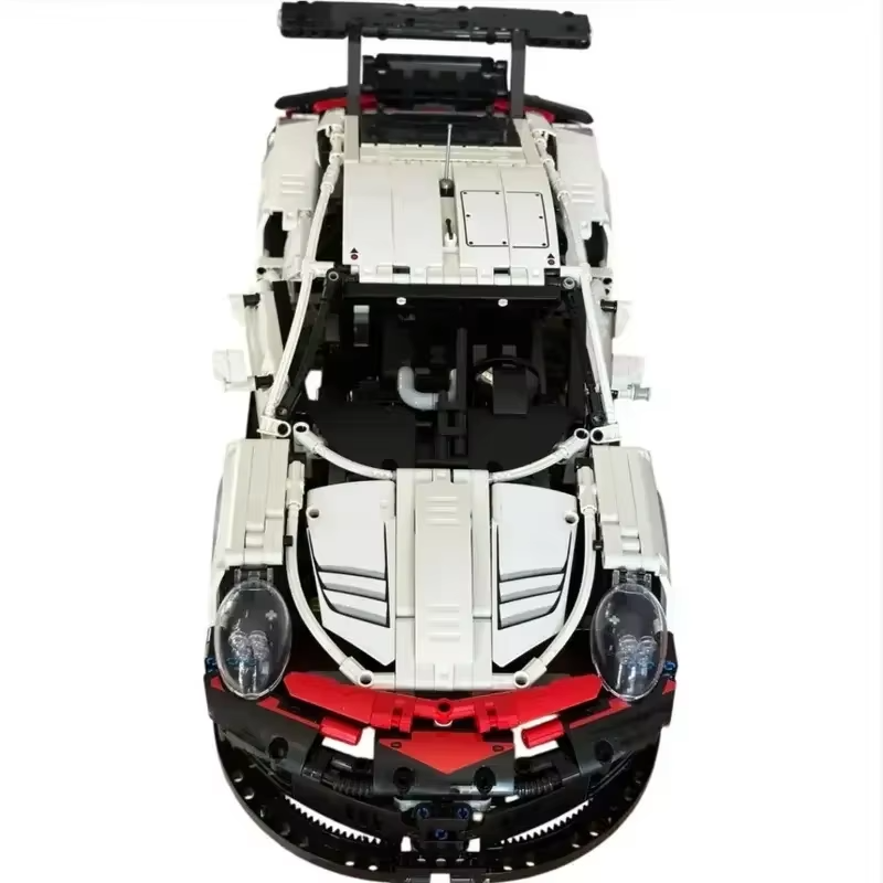 Technical 1580+Pcs Compatible with 911RSR 42096 Classic Racing Building Block RC Cars Motor LED Lights Model Bricks Vehicle Toys